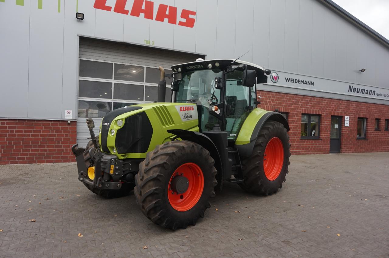 CLAAS Arion 650 CMatic