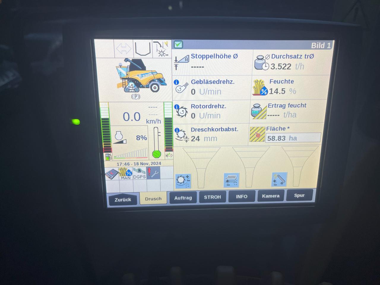 New Holland CR 9.80 CR Rear