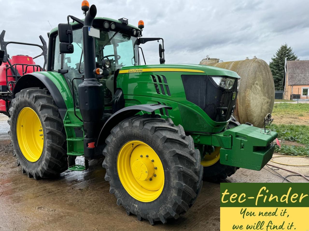 John Deere 6195 M Front