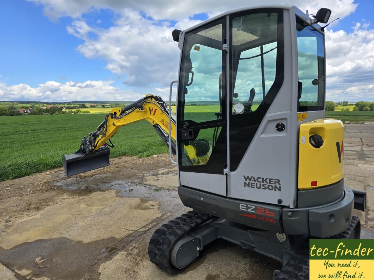 Wacker Neuson EZ 26 inkl. Schaufelpaket