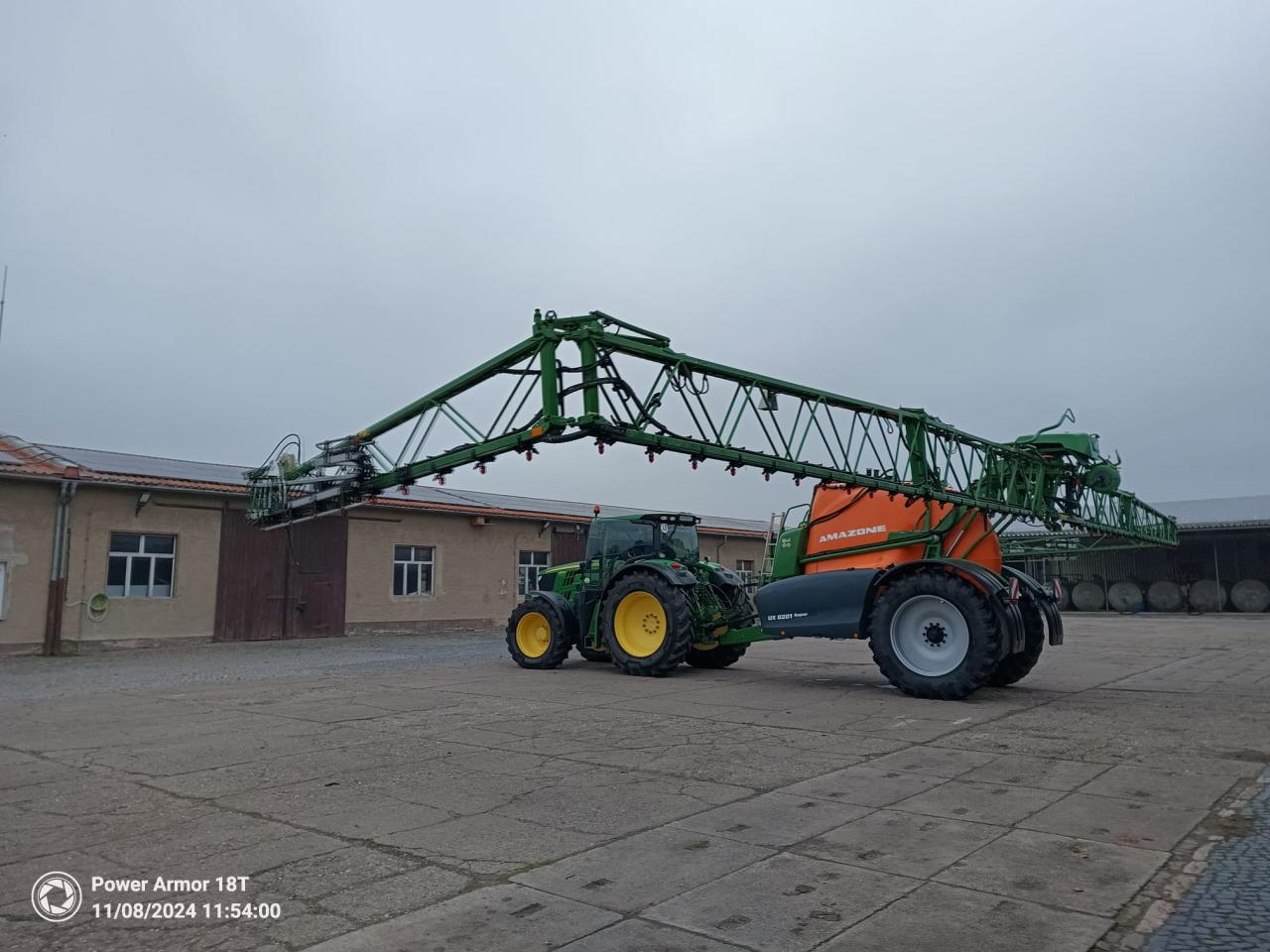 Amazone UX 6201 Super-38m  Rear