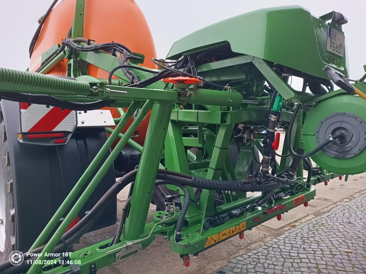 Amazone UX 6201 Super-38m  Rear
