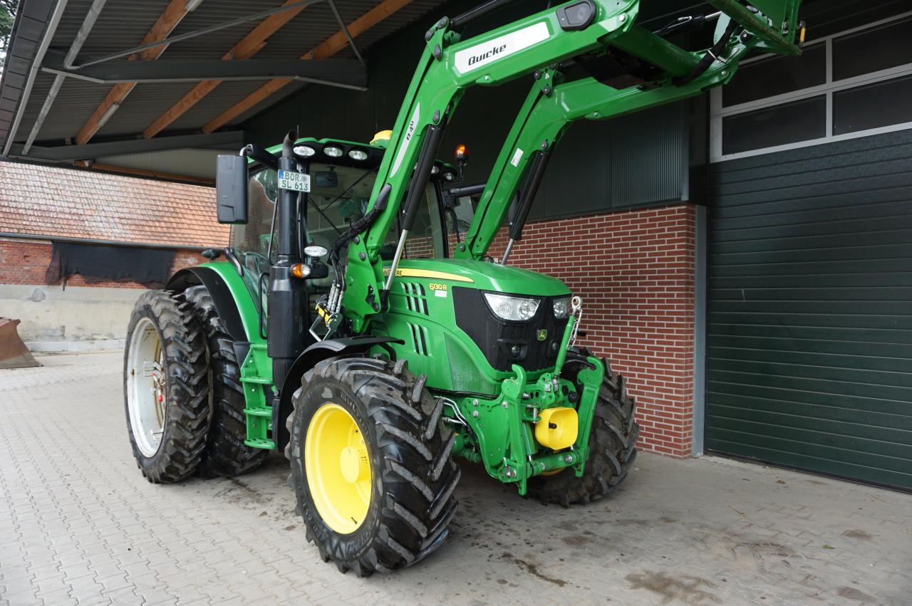 John Deere 6130R Command Pro FZW ATr+ Quicke Q4m Frontlader Front