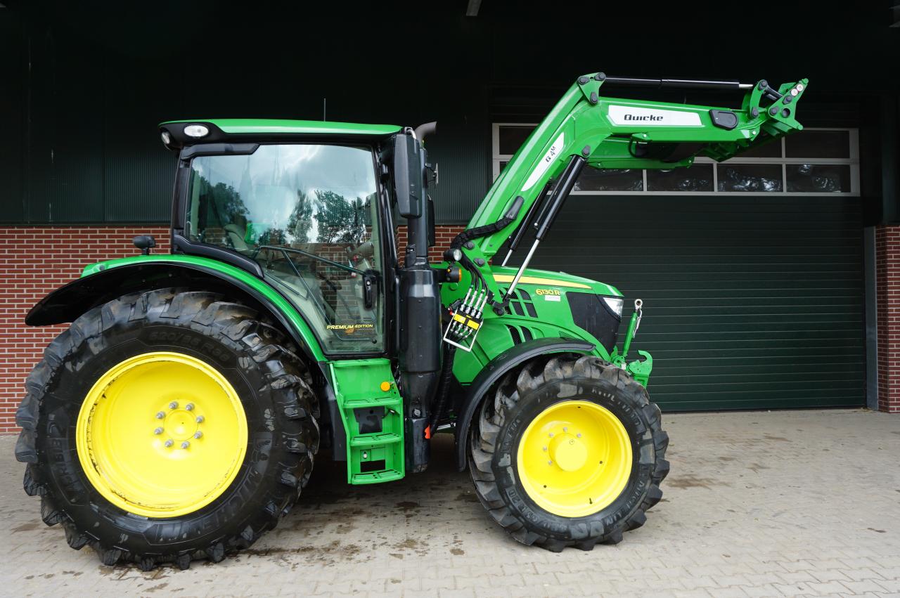 John Deere 6130R Command Pro FZW ATr+ Quicke Q4m Frontlader Right