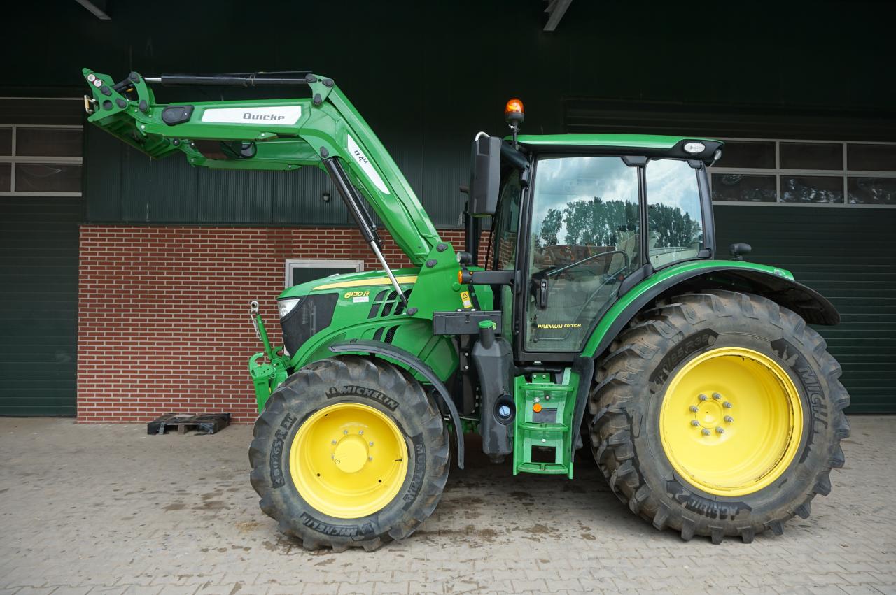 John Deere 6130R Command Pro FZW ATr+ Quicke Q4m Frontlader Left